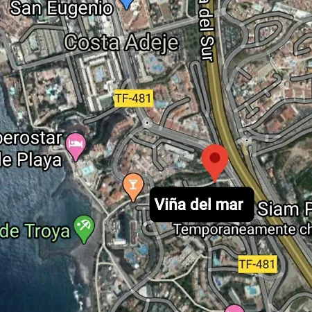 Apartmán Vina Del Mar Playa De Lasamericas, Floor8 Sea View Playa de las Americas (Tenerife)